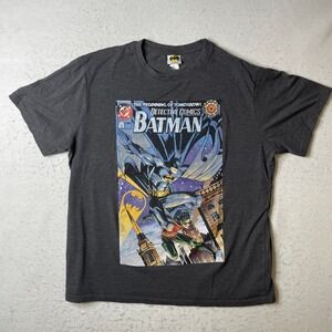 DC Comics Batman Detective Comics‎ Graphic T-Shirt Mens XL Short Sleeve Cotton